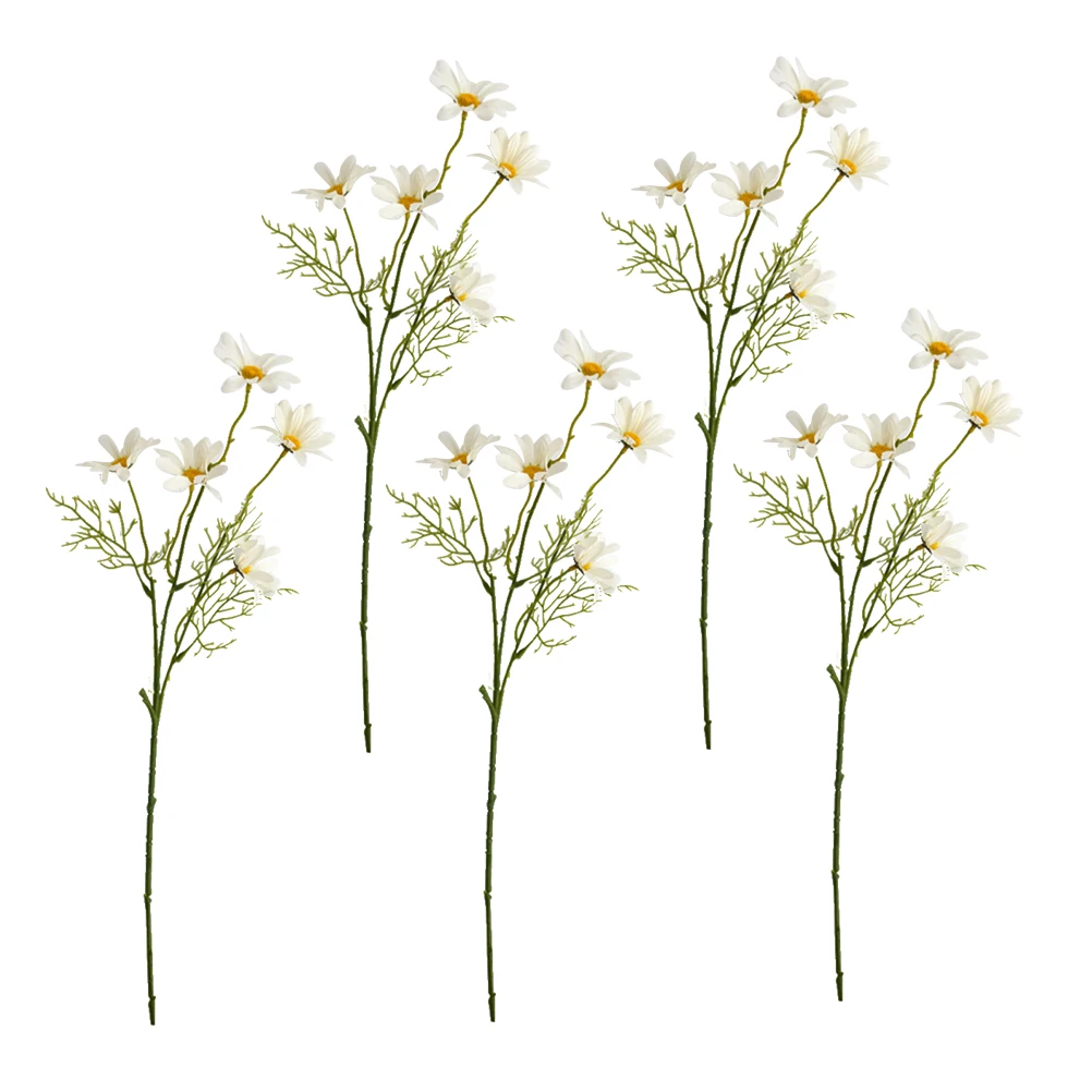 5 pcs Artificial Flowers Bouquet Small Fresh Decorations for Vase Party Home Simulation Flower Lifelike Wedding Office
5 pcs Artificial Flowers Bouquet Small Fresh Decorations for Vase Party Home Simulation Flower Lifelike Wedding Office
