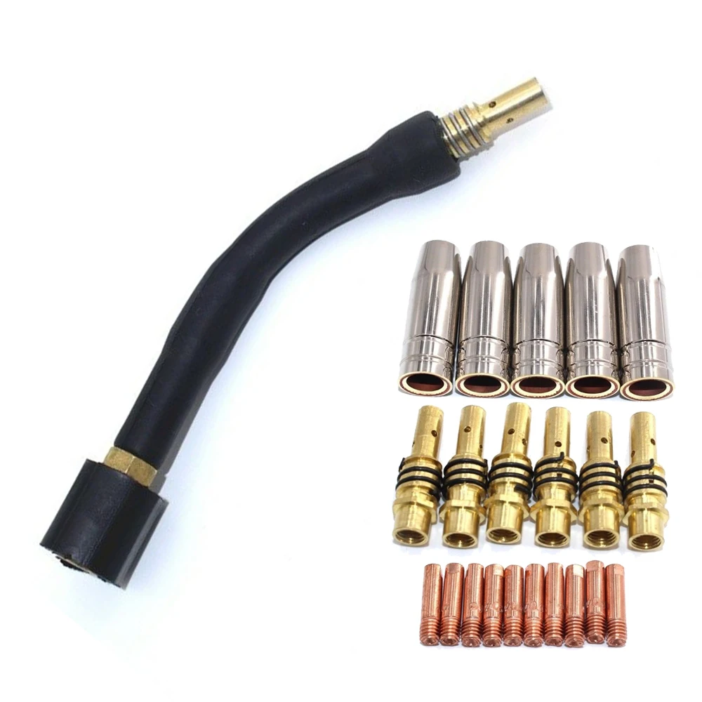 21 шт. Mig Mag Torch с воздушным охлаждением MB15AK, держатель для шейного контактного наконечника, газовая насадка 15ak MIG, защитная крышка из нержавеющей стали, чашка
21 шт. Mig Mag Torch с воздушным охлаждением MB15AK, держатель для шейного контактного наконечника, газовая насадка 15ak MIG, защитная крышка из нержавеющей стали, чашка