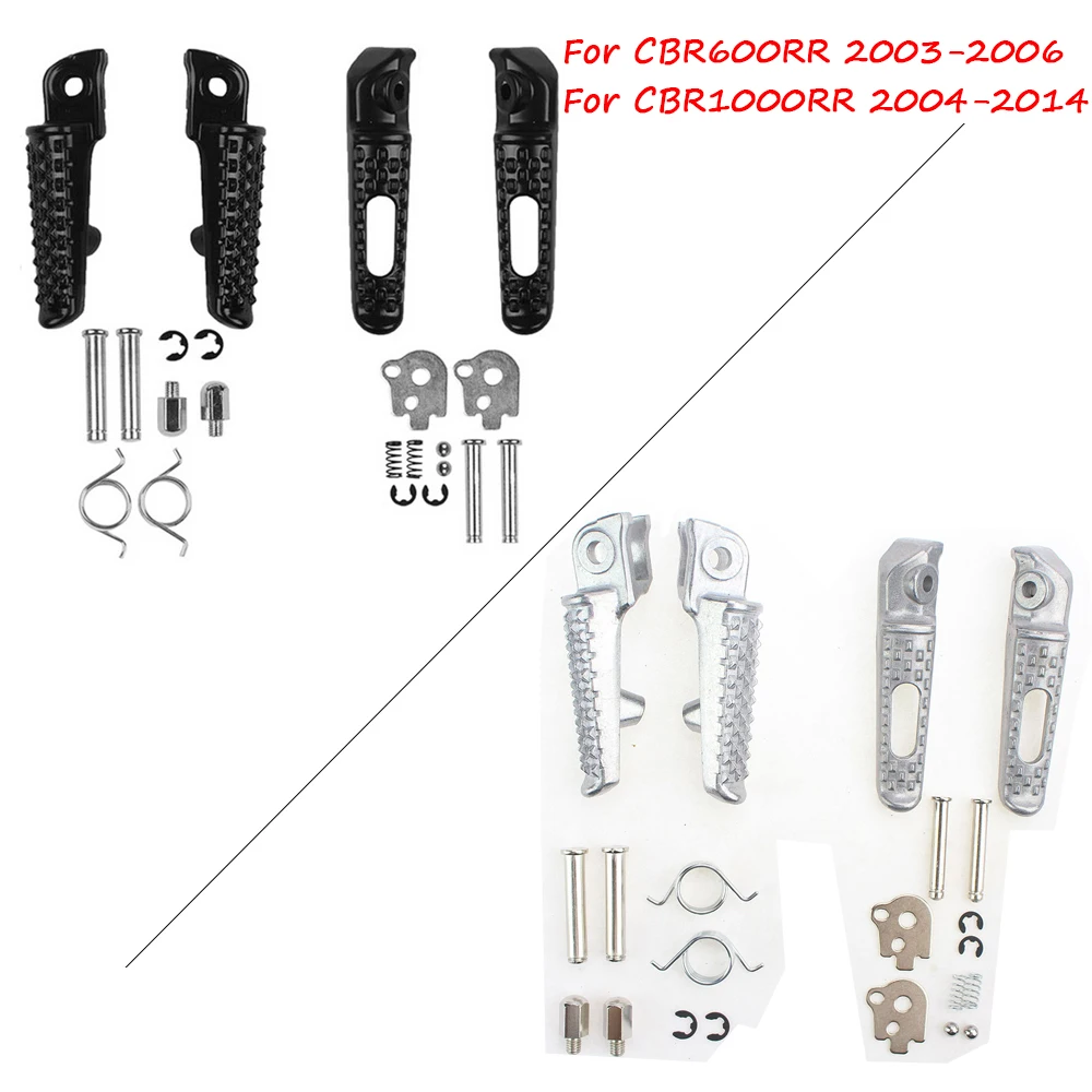 Motorcycle Front Rear Footrest FootPegs Pedal Foot Rest Foot Peg For Honda CBR600RR 2003-2023 CBR1000RR 2004-2014
Motorcycle Front Rear Footrest FootPegs Pedal Foot Rest Foot Peg For Honda CBR600RR 2003-2023 CBR1000RR 2004-2014