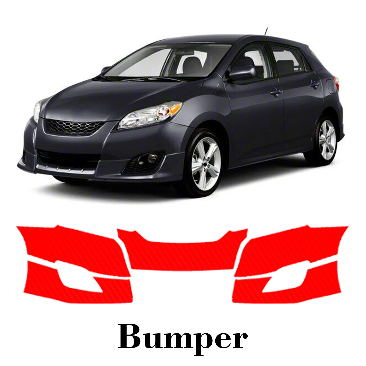 Car Precut Paint Protection Film Front Bumper Anti-scratch Exterior TPU PPF For Toyota Matrix Sport XRS 2009-2013
Car Precut Paint Protection Film Front Bumper Anti-scratch Exterior TPU PPF For Toyota Matrix Sport XRS 2009-2013