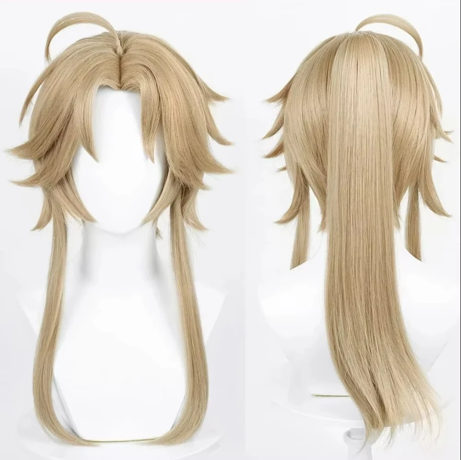 Game Honkai: Star Rail Cosplay Yanqing Wig Long Synthetic Straight Linen Brown Ponytail Hair Heat Resistant Wig For Party
Game Honkai: Star Rail Cosplay Yanqing Wig Long Synthetic Straight Linen Brown Ponytail Hair Heat Resistant Wig For Party
