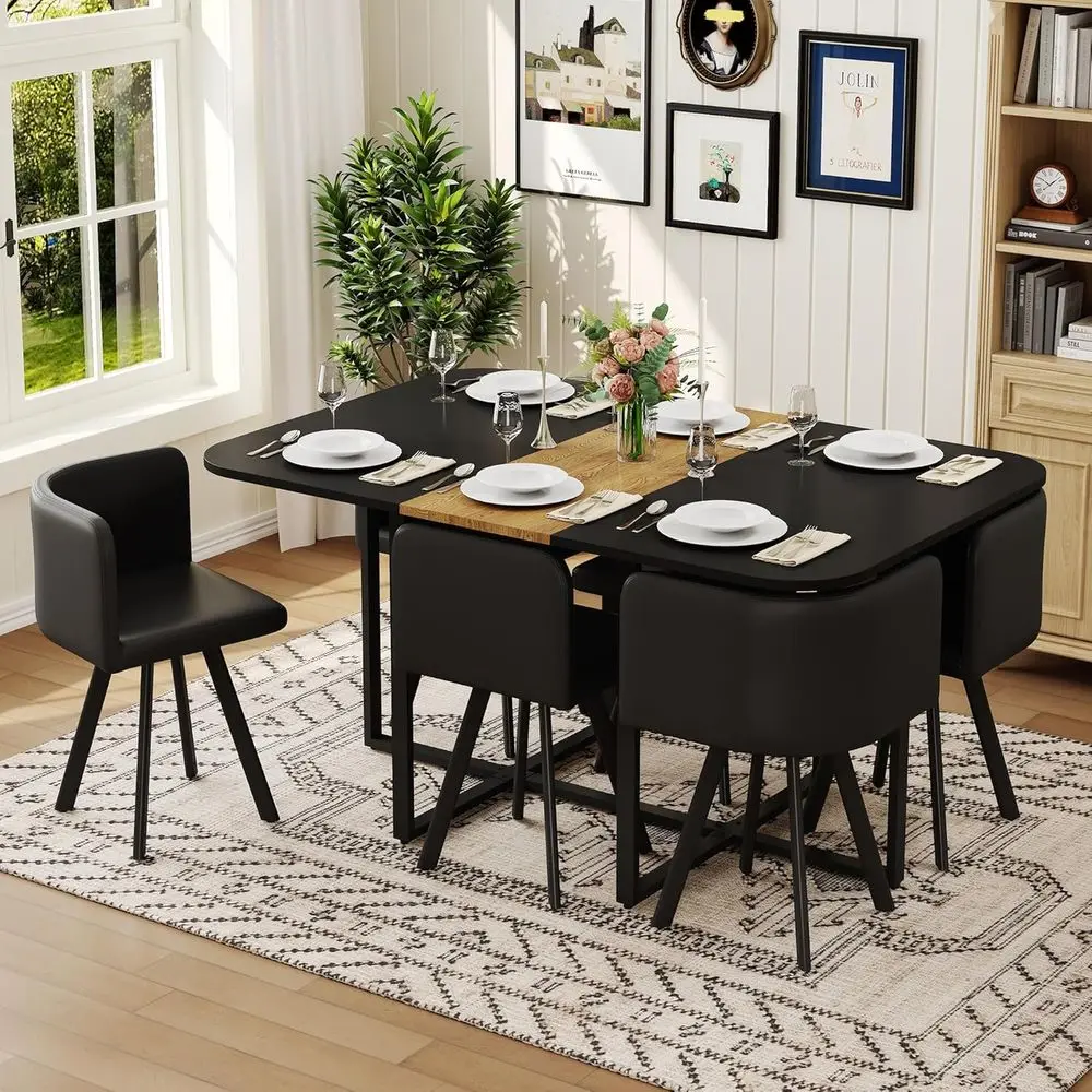 7-Piece Dining Set for Home, Office, and Small Spaces with Cushioned Chairs
7-Piece Dining Set for Home, Office, and Small Spaces with Cushioned Chairs