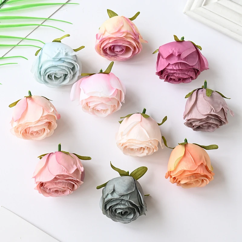 10PCS Silk Artificial Round Heart Rose Head For Christmas Wreaths Decor Wedding Flowers Arch Accessory Home Ornamental Flowerpot
10PCS Silk Artificial Round Heart Rose Head For Christmas Wreaths Decor Wedding Flowers Arch Accessory Home Ornamental Flowerpot