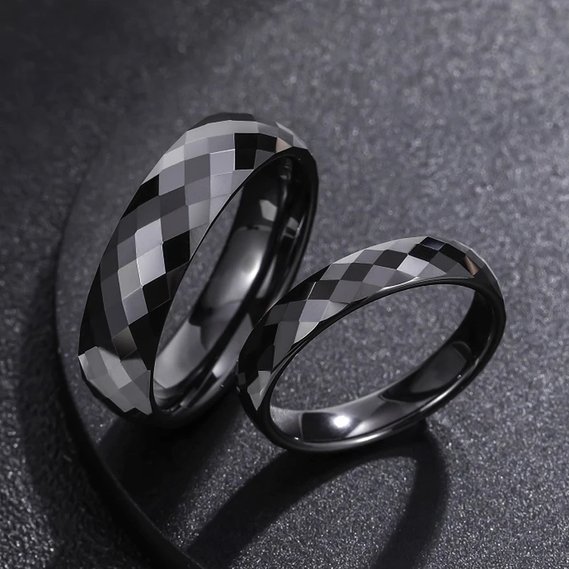 Kolmnsta 4/6mm Black Ceramic Ring For Woman Man Pink/White Diamond Cut Anti-Scratched Unisex Rings Allergy Free Never Fade
Kolmnsta 4/6mm Black Ceramic Ring For Woman Man Pink/White Diamond Cut Anti-Scratched Unisex Rings Allergy Free Never Fade