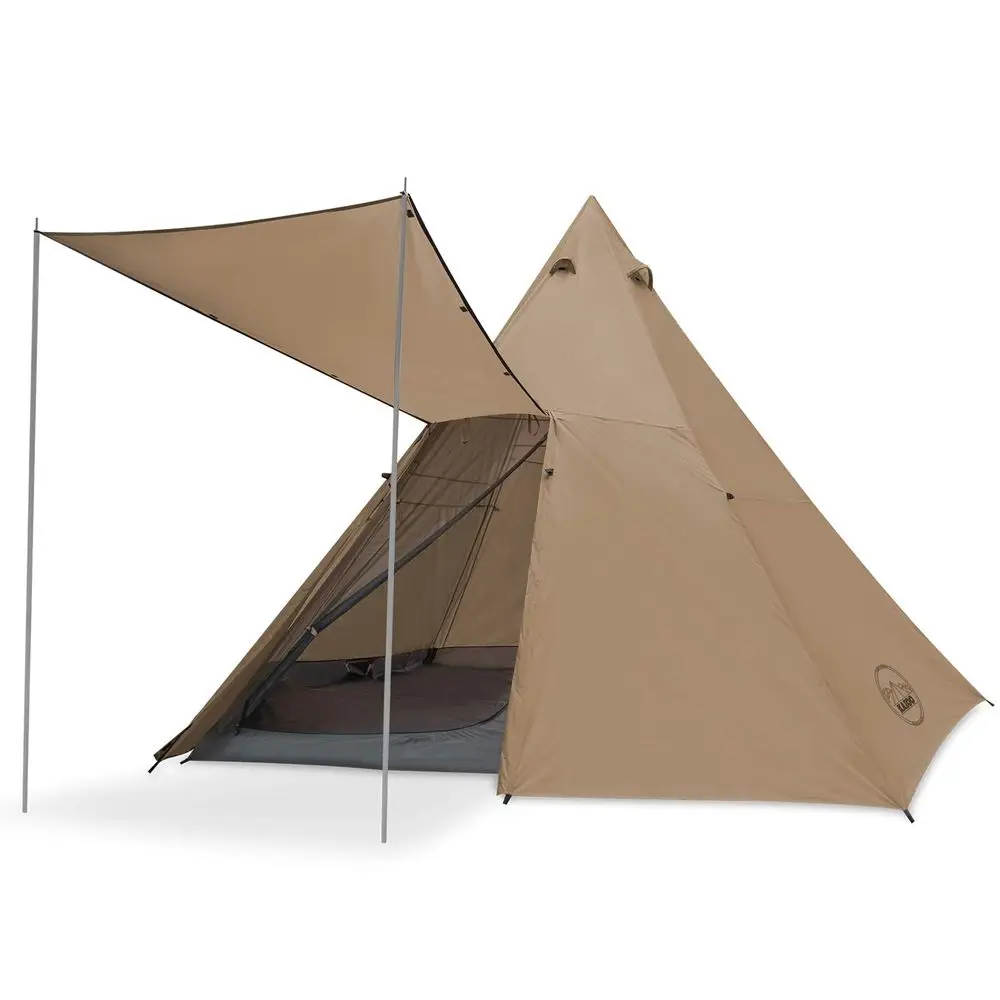 Family Camping Tent Large Waterproof Tipi Tents 8 Person Room Teepee Tent Instant Setup Double Layer
Family Camping Tent Large Waterproof Tipi Tents 8 Person Room Teepee Tent Instant Setup Double Layer