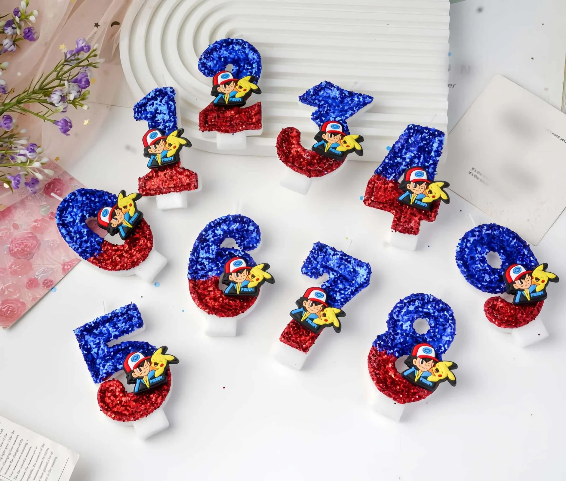 Cartoon Pokemon Candle Cake Anime Figure Pikachu Party Happy Birthday Cake Decoration Ornaments Girl Boys Gifts 1pcs
Cartoon Pokemon Candle Cake Anime Figure Pikachu Party Happy Birthday Cake Decoration Ornaments Girl Boys Gifts 1pcs