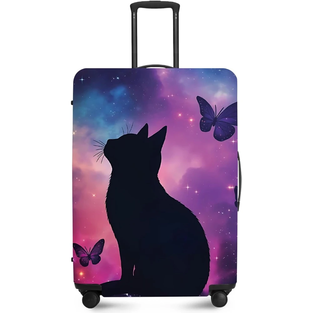 Black Cat Travel Luggage Cover Suitcase Protector Suitcase Cover Anti-Scratch,Stretchable Bag Cover Washable Durable Polyester
Black Cat Travel Luggage Cover Suitcase Protector Suitcase Cover Anti-Scratch,Stretchable Bag Cover Washable Durable Polyester