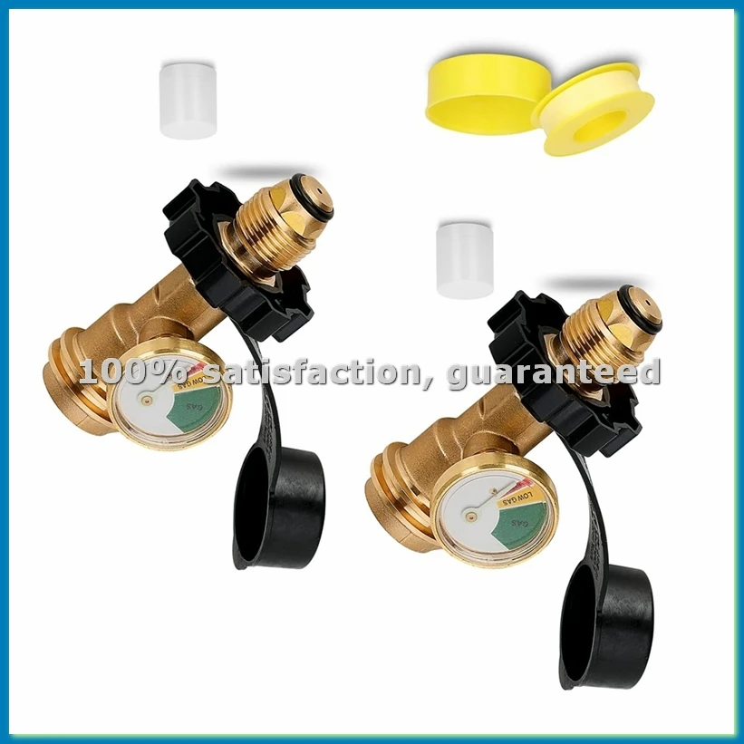 Адаптер для пропанового баллона POL с манометром, преобразующий сервисный клапан POL LP в QCC1 / Type 1, для автодомов, газовых грилей -BCBW
Адаптер для пропанового баллона POL с манометром, преобразующий сервисный клапан POL LP в QCC1 / Type 1, для автодомов, газовых грилей -BCBW