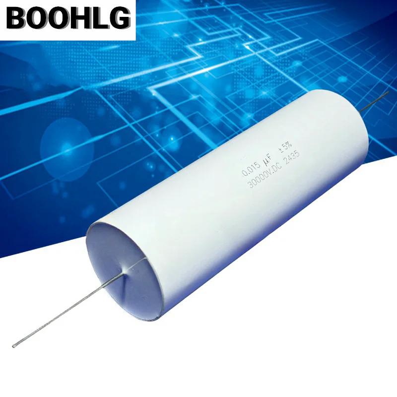1PCS 0.015UF 30000V 12000VAC 15NF 30KV 153 15000pf High Voltage Thin Film Capacitor
1PCS 0.015UF 30000V 12000VAC 15NF 30KV 153 15000pf High Voltage Thin Film Capacitor