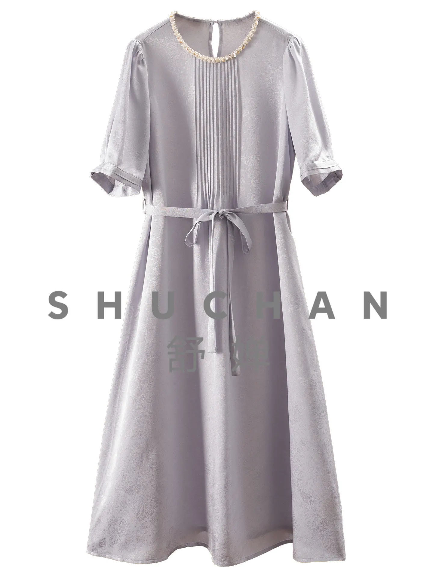 Gentle Wearing Method Cabinet Silk Jacquard Strap Twist Collar Dress Women 05M6 Long Dresses for Women
Gentle Wearing Method Cabinet Silk Jacquard Strap Twist Collar Dress Women 05M6 Long Dresses for Women