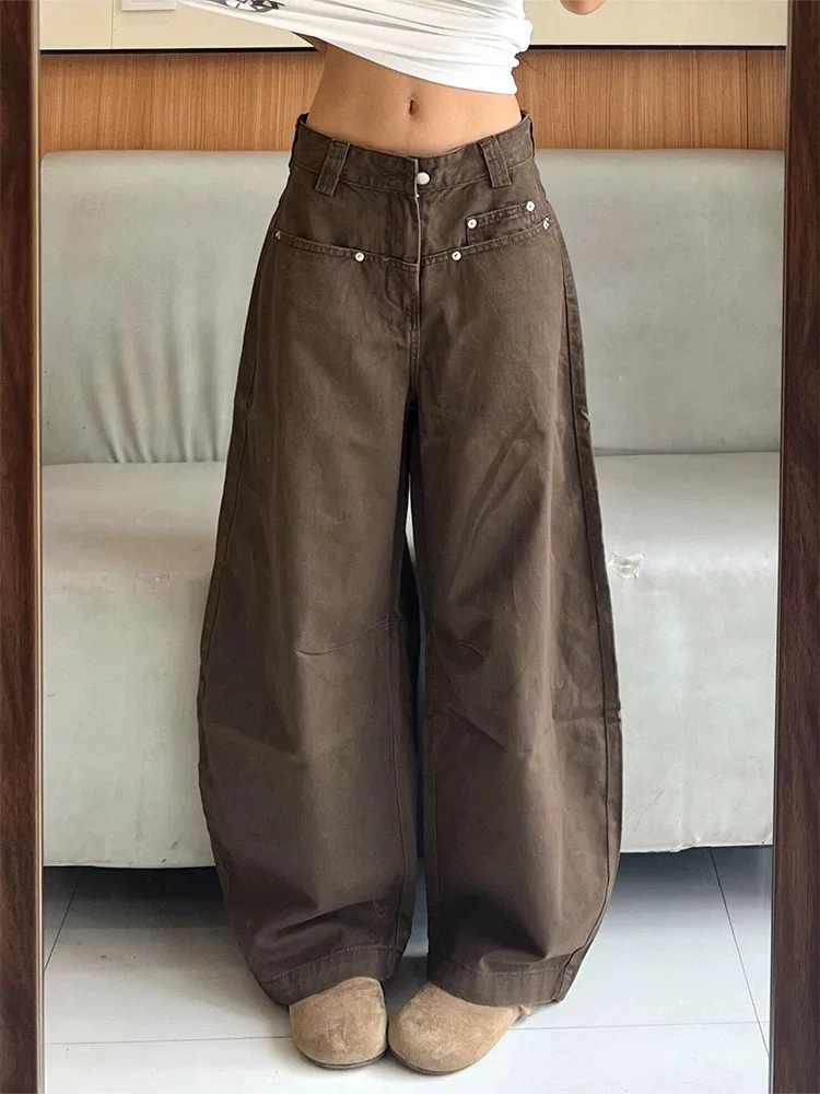 Y2K джинсы с изогнутыми ножками, женские американские ретро-силуэты, рабочая одежда, свободные широкие брюки для похудения, прямые брюки-поло
Y2K джинсы с изогнутыми ножками, женские американские ретро-силуэты, рабочая одежда, свободные широкие брюки для похудения, прямые брюки-поло