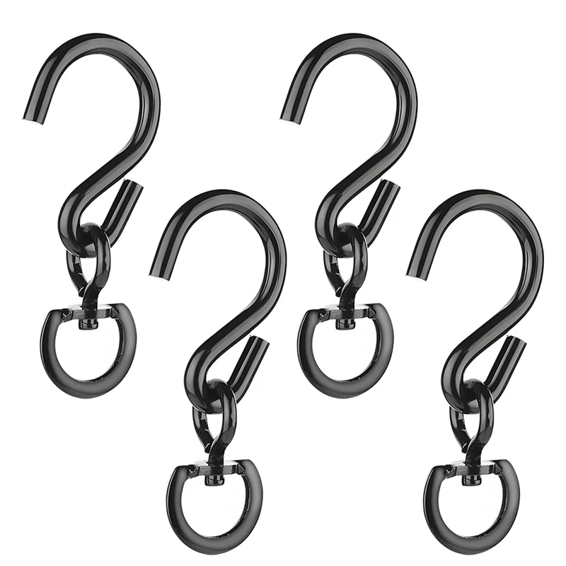 ABUP-4 Pcs Swivel Plant Hanger Pots Hooks Heavy Duty Hanging Plant Hook 360 Degrees Swivel Metal Hooks For Indoor And Outdoor
ABUP-4 Pcs Swivel Plant Hanger Pots Hooks Heavy Duty Hanging Plant Hook 360 Degrees Swivel Metal Hooks For Indoor And Outdoor