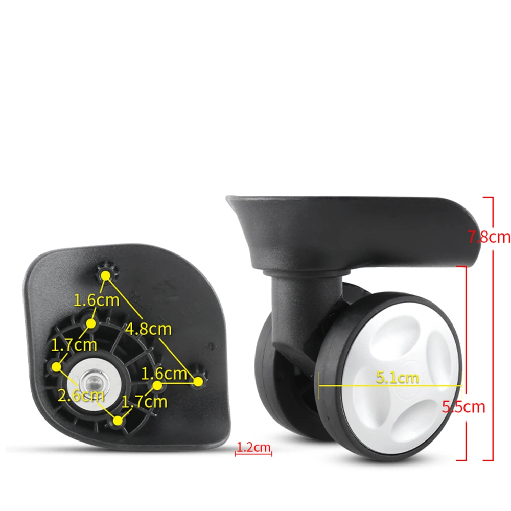 GZSZZ W389 Suitcase Universal Wheel Wear-Resistant Roller Luggage Accessories Pulley Suitcase Trolley Case Wheel Replacement
GZSZZ W389 Suitcase Universal Wheel Wear-Resistant Roller Luggage Accessories Pulley Suitcase Trolley Case Wheel Replacement