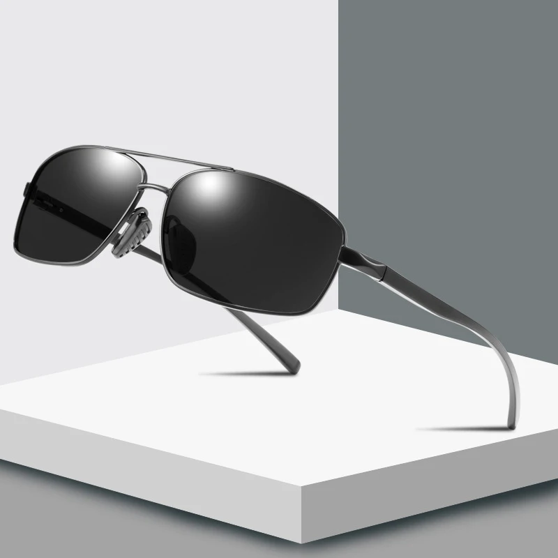 Men Square Glasses Sunglasses Polarized Sunglasses Aluminum And Magnesium Driver Driving Glasses The Sun Glasses Strong Impact
Men Square Glasses Sunglasses Polarized Sunglasses Aluminum And Magnesium Driver Driving Glasses The Sun Glasses Strong Impact