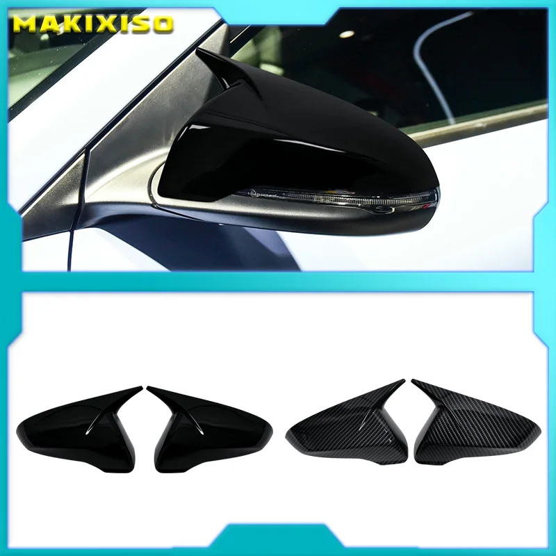 Car Rearview Mirror Cover Housing Carbon Fiber/Glossy Black Side Wing Mirror Cap For Hyundai Veloster 2018-2023 Car Accessories
Car Rearview Mirror Cover Housing Carbon Fiber/Glossy Black Side Wing Mirror Cap For Hyundai Veloster 2018-2023 Car Accessories