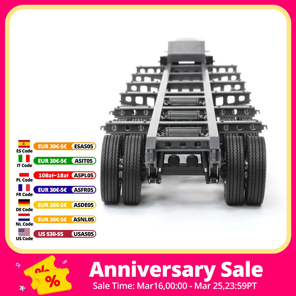 Orlandoo Hunter OH32N02 DIY KIT 1/32 RC Car Flatbed Semi Ramp Trailers Unassembled White Color Mini Truck Vehicles Models Toys
Orlandoo Hunter OH32N02 DIY KIT 1/32 RC Car Flatbed Semi Ramp Trailers Unassembled White Color Mini Truck Vehicles Models Toys