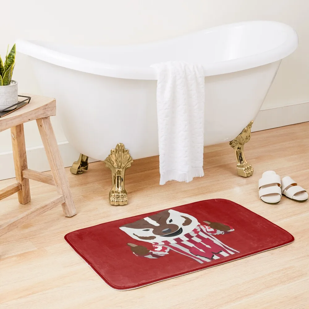 Bucky Badger Cartoon Drawing Bath Mat Non-Slip And Washable Kitchen Anti-Slip Carpet Bathroom Absorbent Quick Dry Mat
Bucky Badger Cartoon Drawing Bath Mat Non-Slip And Washable Kitchen Anti-Slip Carpet Bathroom Absorbent Quick Dry Mat