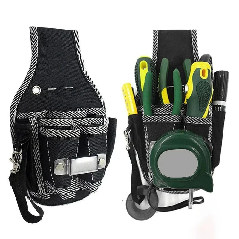 Multifunctional Tool Bag Nylon Fabric Tool Belt Screwdriver Kit Holder Tool Bag Pocket Pouch Bag Electrician Waist Pocket Case
Multifunctional Tool Bag Nylon Fabric Tool Belt Screwdriver Kit Holder Tool Bag Pocket Pouch Bag Electrician Waist Pocket Case