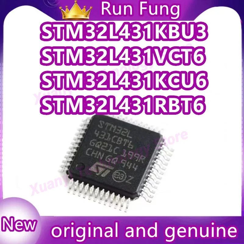 STM32L431RCT6 STM32L431CBT6 STM32L431RBT6 STM32L431CCU6 STM32L431CCT6 STM32L431KCU6 STM32L431VCT6 STM32L431KBU3 (MCU/MPU/SOC)
STM32L431RCT6 STM32L431CBT6 STM32L431RBT6 STM32L431CCU6 STM32L431CCT6 STM32L431KCU6 STM32L431VCT6 STM32L431KBU3 (MCU/MPU/SOC)