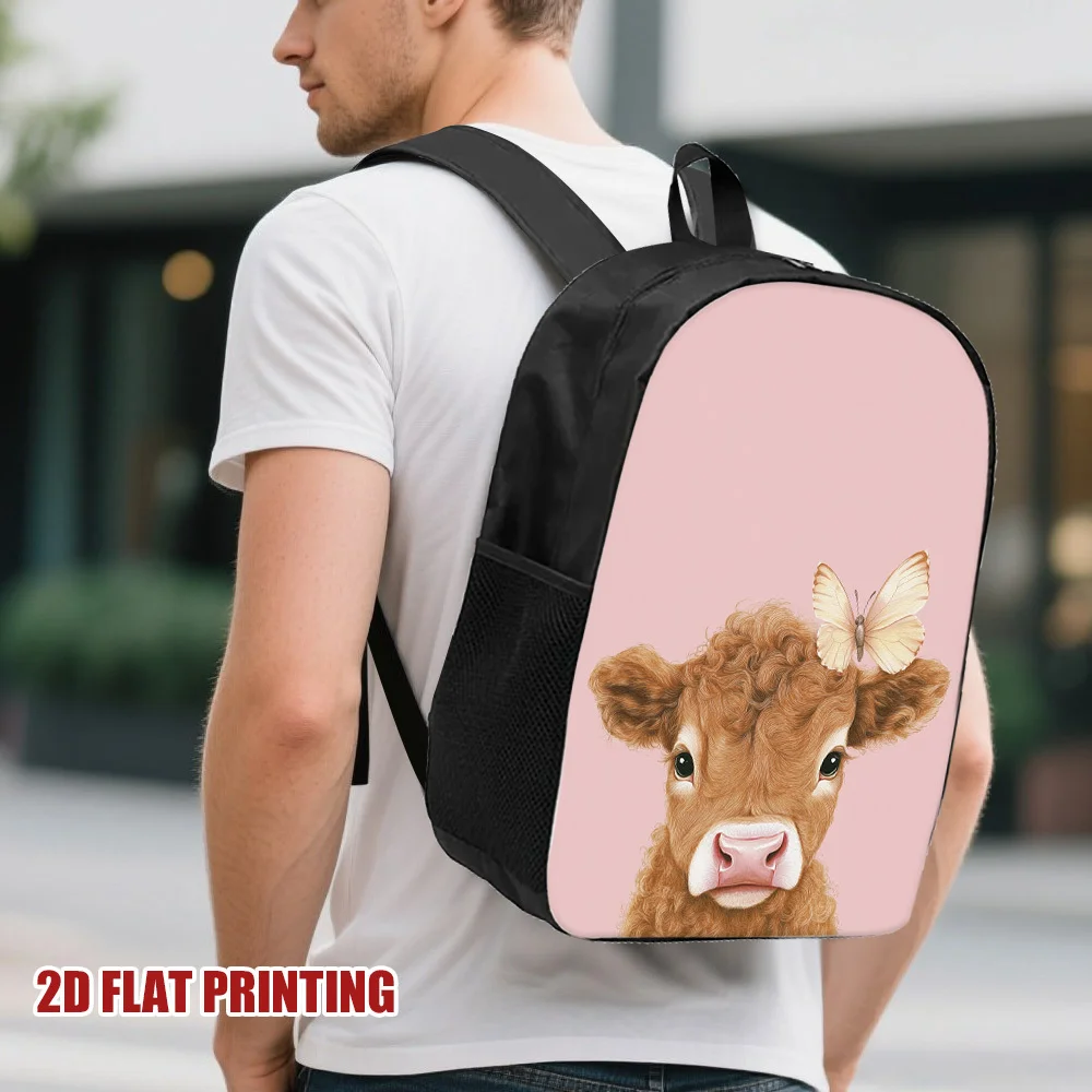 1 cute cow strap bag with butterfly pattern | Easy to use and practical, perfect for work and travel, casual style, zip closure
1 cute cow strap bag with butterfly pattern | Easy to use and practical, perfect for work and travel, casual style, zip closure