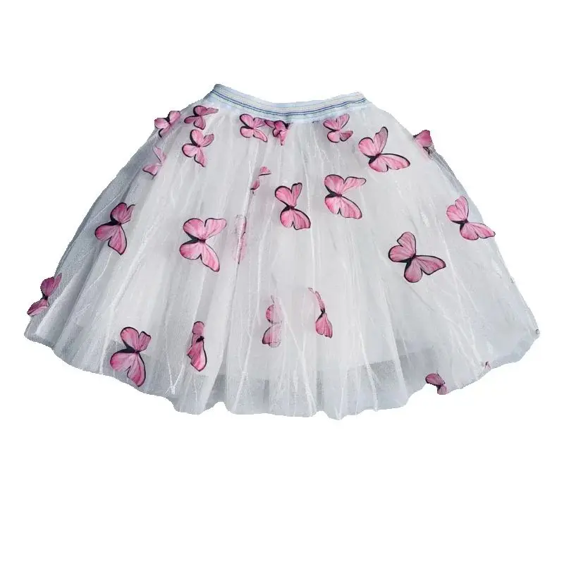 Summer Girls Mesh Skirt Pastoral Three-dimensional Butterfly New Cute Toddler Girl Tutu Skirts Korean Fashion Tulle Skirt Faldas
Summer Girls Mesh Skirt Pastoral Three-dimensional Butterfly New Cute Toddler Girl Tutu Skirts Korean Fashion Tulle Skirt Faldas
