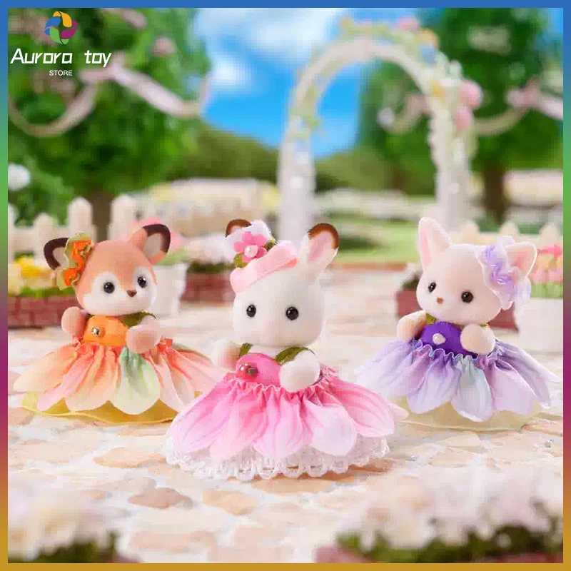 Limited Sylvanian Families Flower Fairy Baby Dress Set Flocked Doll With Gorgeous Floral Outfit Cute Play Toy Collectible Gift
Limited Sylvanian Families Flower Fairy Baby Dress Set Flocked Doll With Gorgeous Floral Outfit Cute Play Toy Collectible Gift