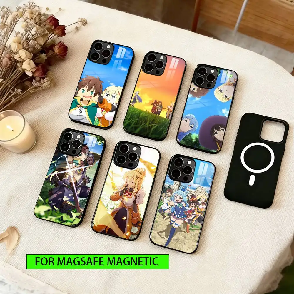Konosuba Phone Case For iPhone17,16,15,14,13,12,11 Plus,Pro Magnetic with Magsafe Wireless Charging
Konosuba Phone Case For iPhone17,16,15,14,13,12,11 Plus,Pro Magnetic with Magsafe Wireless Charging