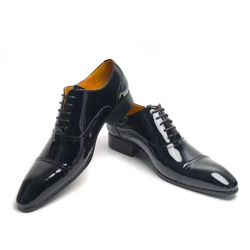 Deluxe Men's Leather Shoes Business office formal leather shoes Oxford Lace-up Classic Fashion cowhide shoes for Men
Deluxe Men's Leather Shoes Business office formal leather shoes Oxford Lace-up Classic Fashion cowhide shoes for Men