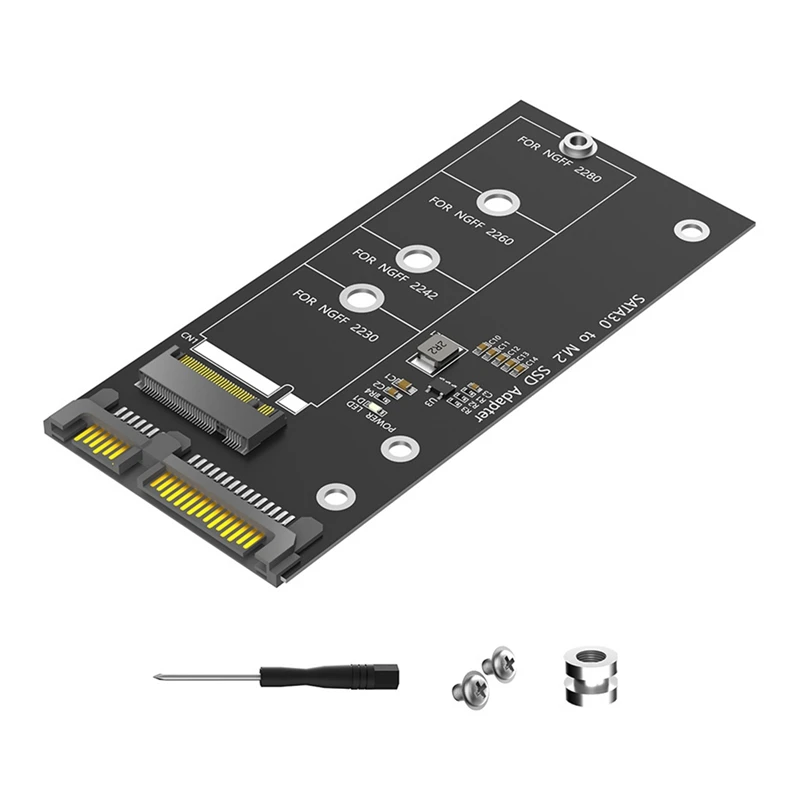 Карта адаптера M.2 к SATA NGFF к SATA B Key SSD-конвертер для NGFF M.2 2280 2260 2242 2230 SSD
Карта адаптера M.2 к SATA NGFF к SATA B Key SSD-конвертер для NGFF M.2 2280 2260 2242 2230 SSD