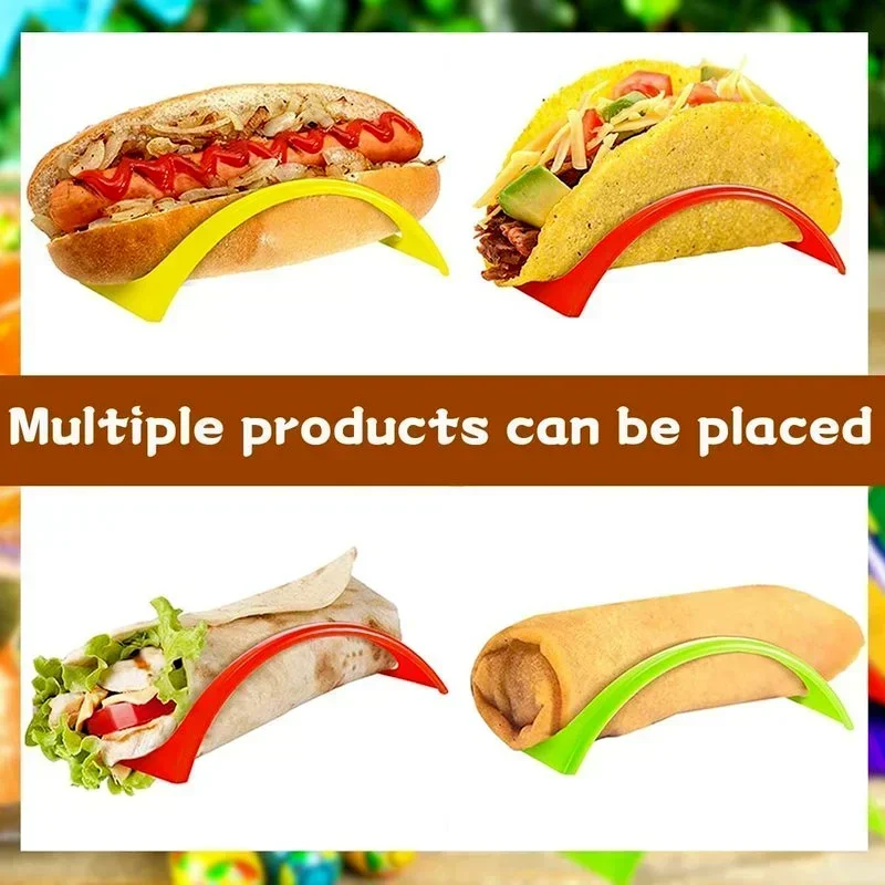 1/3/6/12pcs Washable Taco Holder Corn Tortilla Holderr Tower Frame Heatable Food Pallet Holder Pancake Rack Kitchen Supplies
1/3/6/12pcs Washable Taco Holder Corn Tortilla Holderr Tower Frame Heatable Food Pallet Holder Pancake Rack Kitchen Supplies