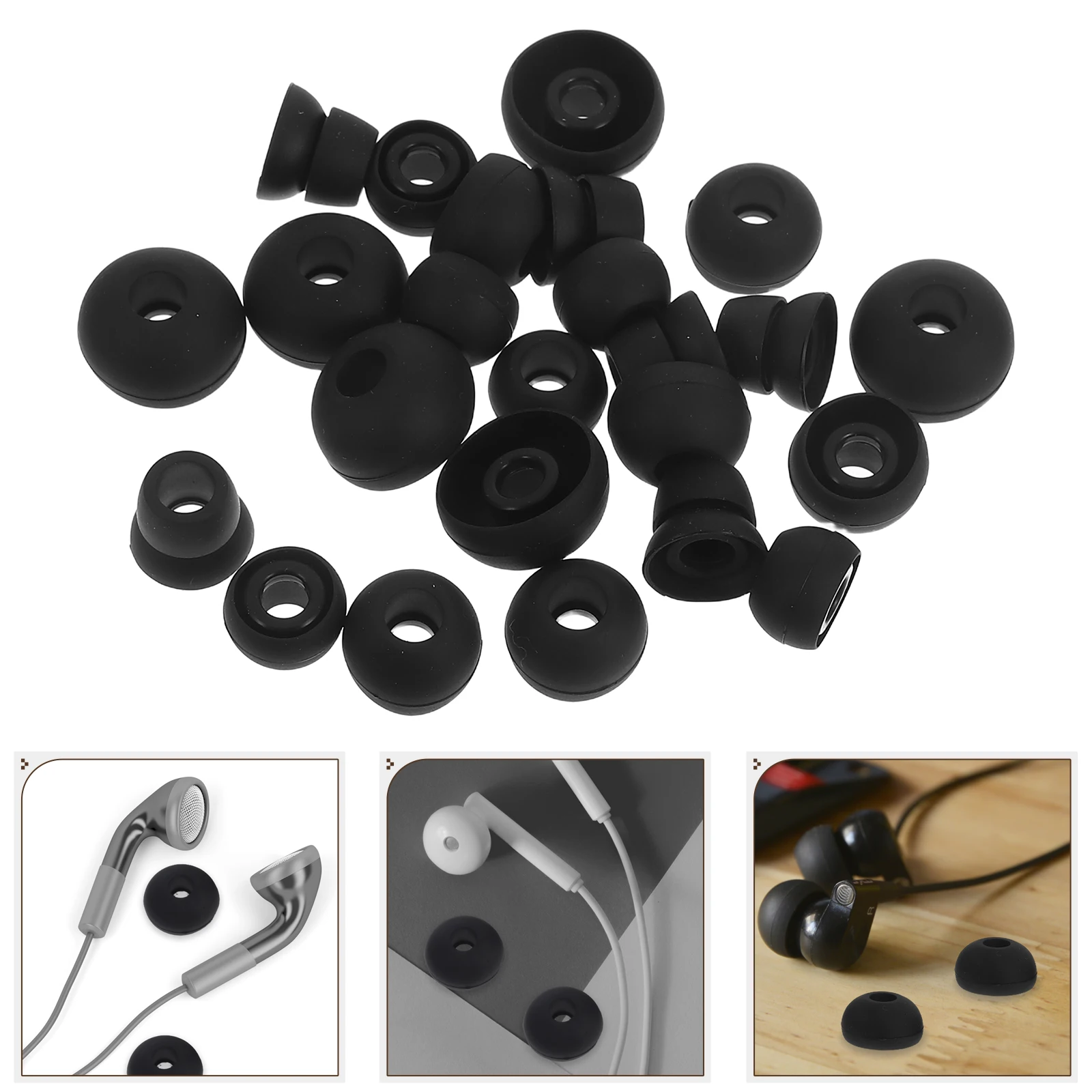 32pcs Earplugs Headphones Buds Covers Extra Silicon Soft Comfort Fit Noise Isolation Easy Clean Versatile Use
32pcs Earplugs Headphones Buds Covers Extra Silicon Soft Comfort Fit Noise Isolation Easy Clean Versatile Use