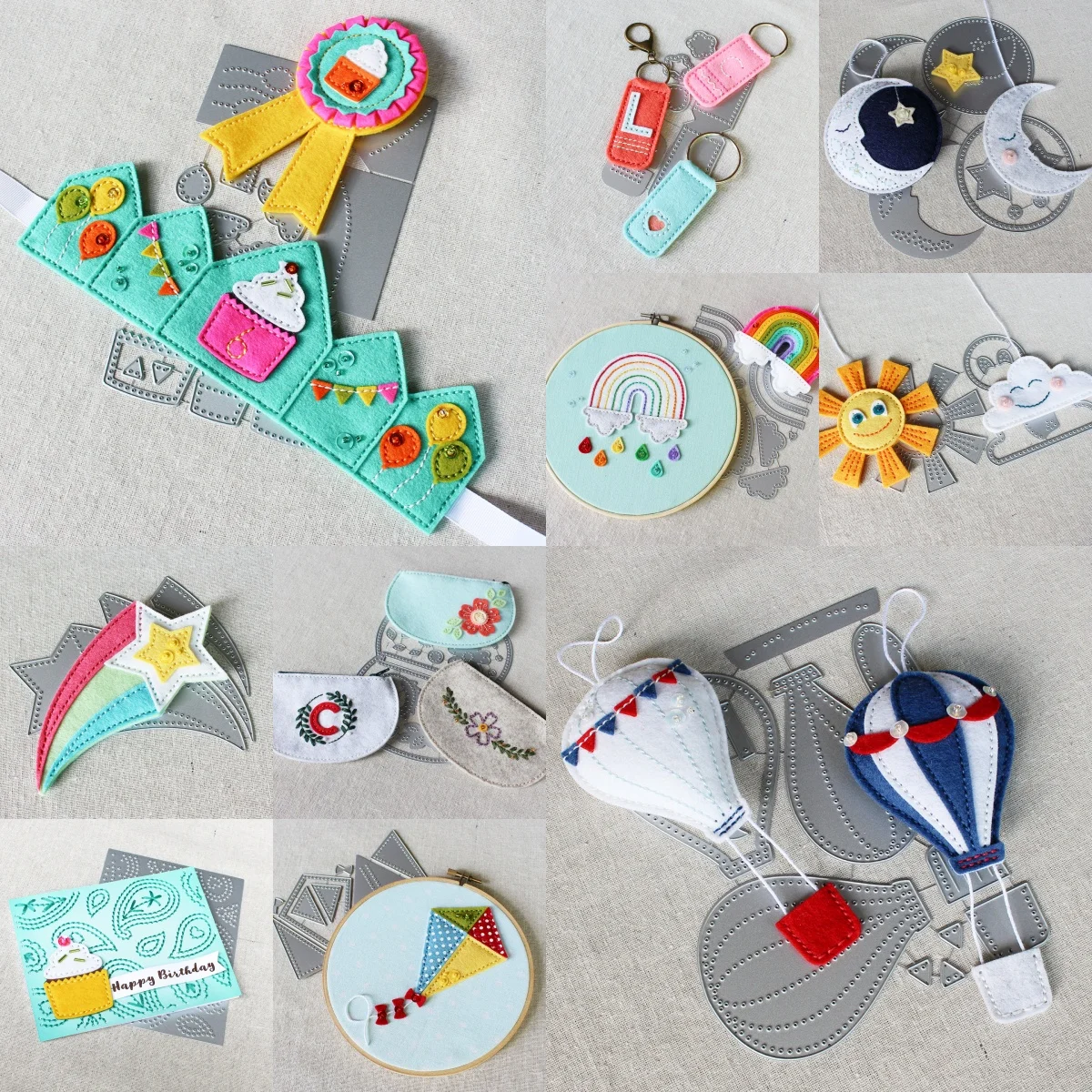 Birthday Adorable Accessories Gift Collection Metal Cutting Dies for DIY Making Card Scrapbook Summer Kickoff Felt Dies
Birthday Adorable Accessories Gift Collection Metal Cutting Dies for DIY Making Card Scrapbook Summer Kickoff Felt Dies