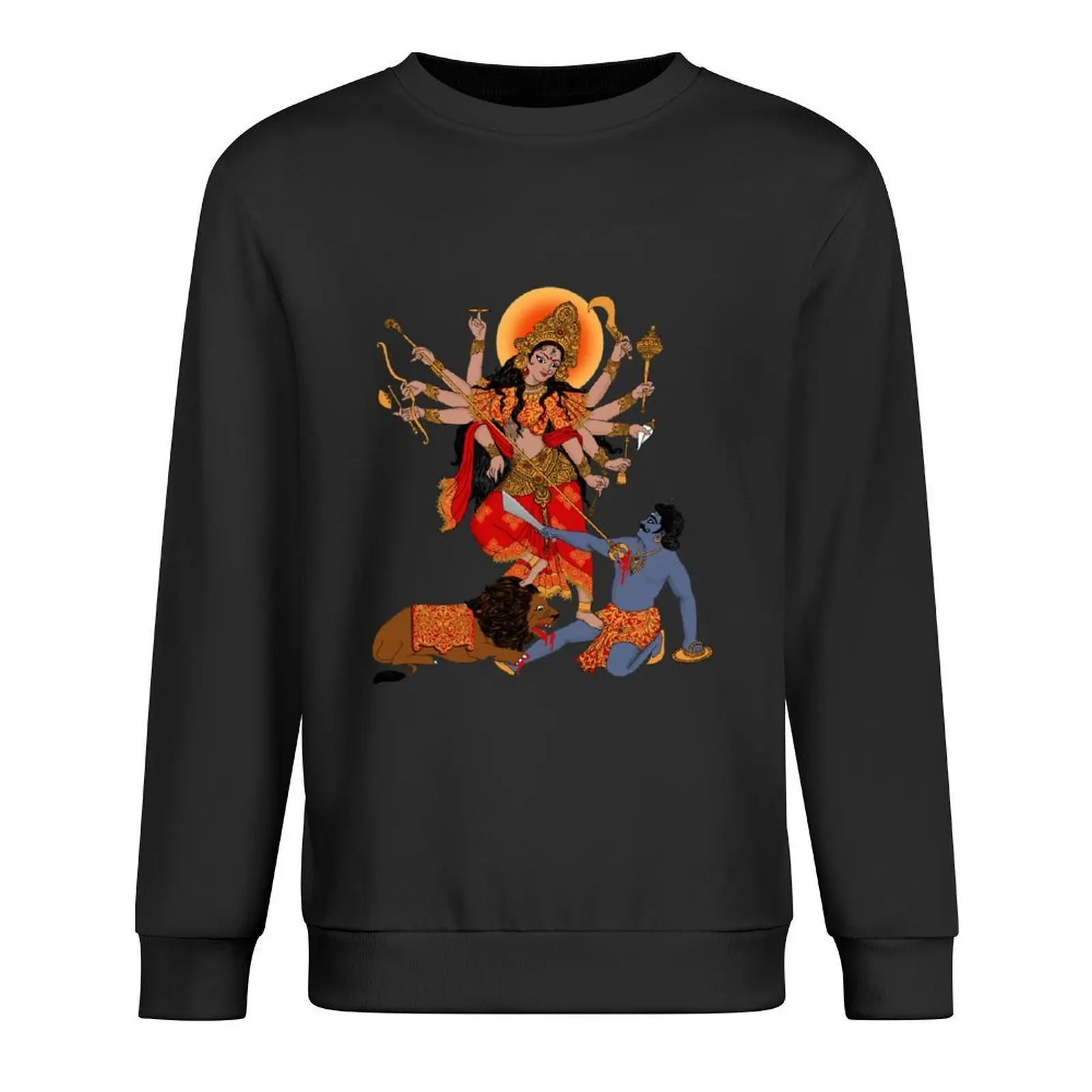 Goddess of Power : Durga (color) Pullover men clothing korean style clothes tracksuit men's autumn clothes new sweatshirts
Goddess of Power : Durga (color) Pullover men clothing korean style clothes tracksuit men's autumn clothes new sweatshirts