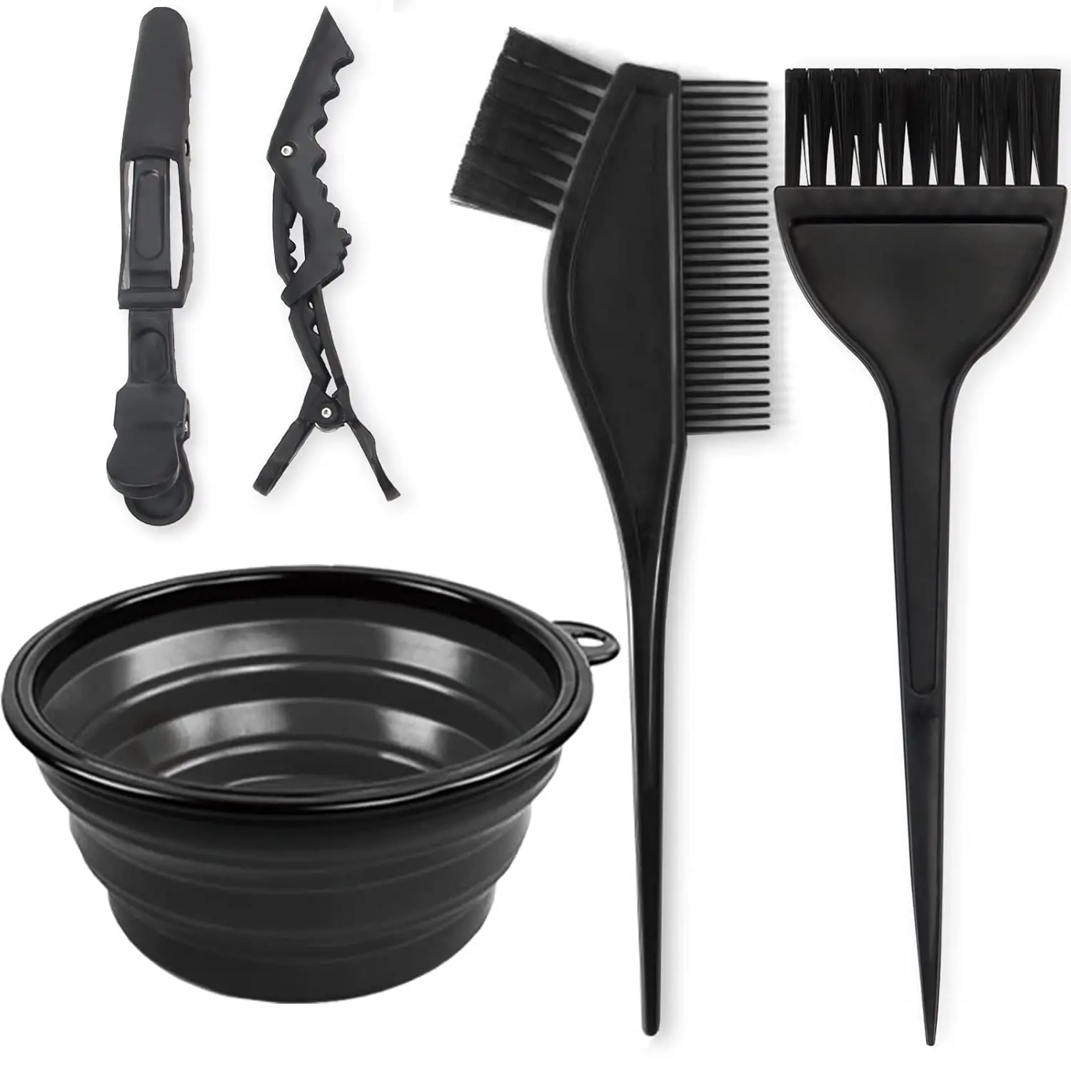 5Pcs Professional Salon Hair Coloring Dyeing Kit, Hair Bleach Dit Hair Coloring Products with Hair Dye Brush, Hair Color Bowl, H
5Pcs Professional Salon Hair Coloring Dyeing Kit, Hair Bleach Dit Hair Coloring Products with Hair Dye Brush, Hair Color Bowl, H