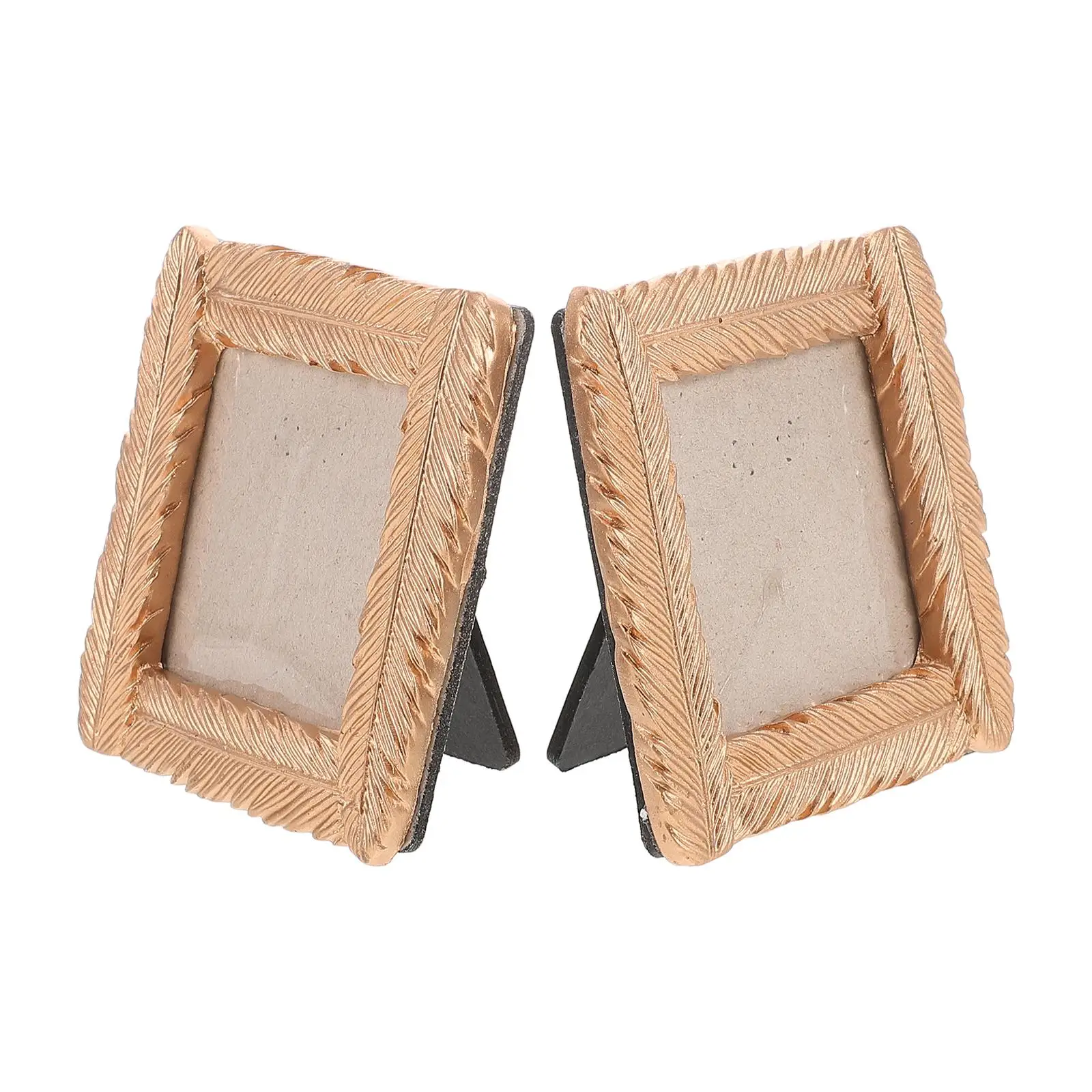 2 Pcs Wooden Photo Folder Small Frame Office Wall Collage Kit Resin Vintage Picture Frames Gold
2 Pcs Wooden Photo Folder Small Frame Office Wall Collage Kit Resin Vintage Picture Frames Gold