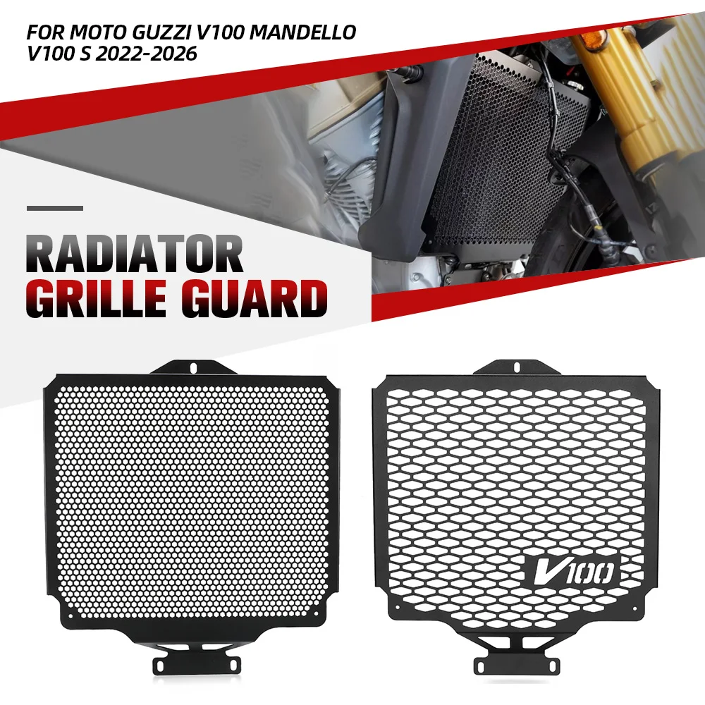 Motorcycle For Moto Guzzi V100 Mandello V100 S 2022-2024-2025 Radiator Guard Grille Cover Protection Stelvio 1000 2024-2025-2026
Motorcycle For Moto Guzzi V100 Mandello V100 S 2022-2024-2025 Radiator Guard Grille Cover Protection Stelvio 1000 2024-2025-2026