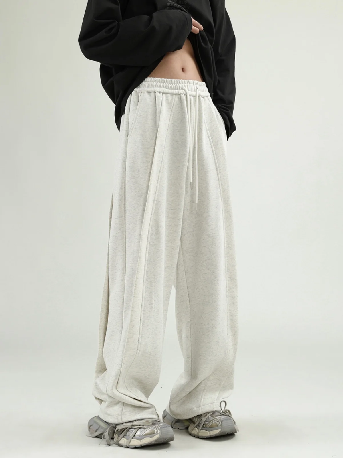 Мужские свободные повседневные брюки: новинка осени, деконструированный дизайн, широкие штанины, спортивные джоггеры, стильные длинные брюки Haome
Мужские свободные повседневные брюки: новинка осени, деконструированный дизайн, широкие штанины, спортивные джоггеры, стильные длинные брюки Haome