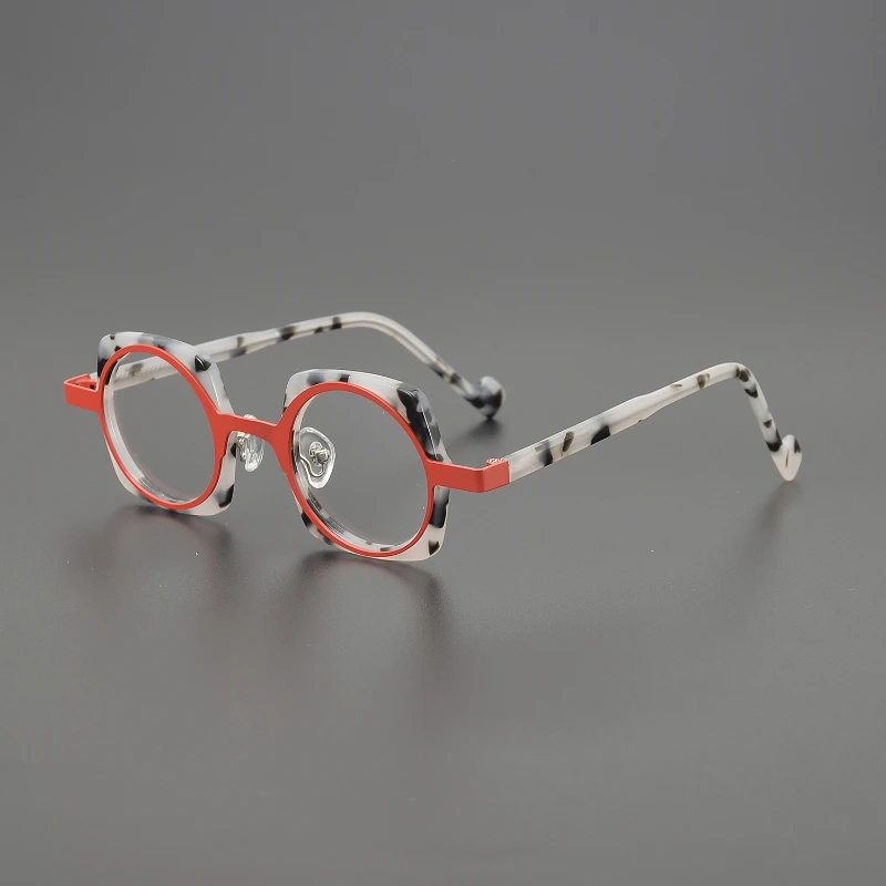High Quality Polygonal Acetate Titanium Eyeglass Frame Men Women Optical Glasses Can Be Paired Myopia Anti Blue Light Eyeglasses
High Quality Polygonal Acetate Titanium Eyeglass Frame Men Women Optical Glasses Can Be Paired Myopia Anti Blue Light Eyeglasses