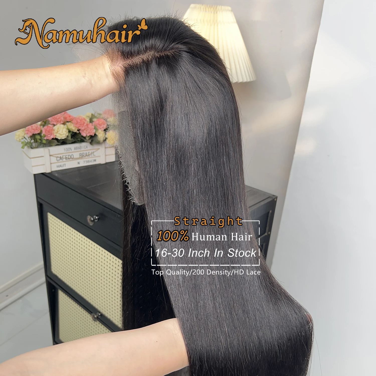 100% Real Human Hair Silky Straight 26 30 Inch 13x6 HD Lace Frontal Wig Vietnamese 5x5 13x4 Lace Front Wig Pre Plucked
100% Real Human Hair Silky Straight 26 30 Inch 13x6 HD Lace Frontal Wig Vietnamese 5x5 13x4 Lace Front Wig Pre Plucked