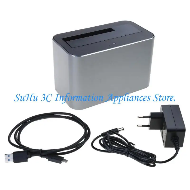 Hard Drive Dock USB3.0 Type C Disk Case for 2.5/3.5inch Disk with Offline Clone Functionality
Hard Drive Dock USB3.0 Type C Disk Case for 2.5/3.5inch Disk with Offline Clone Functionality
