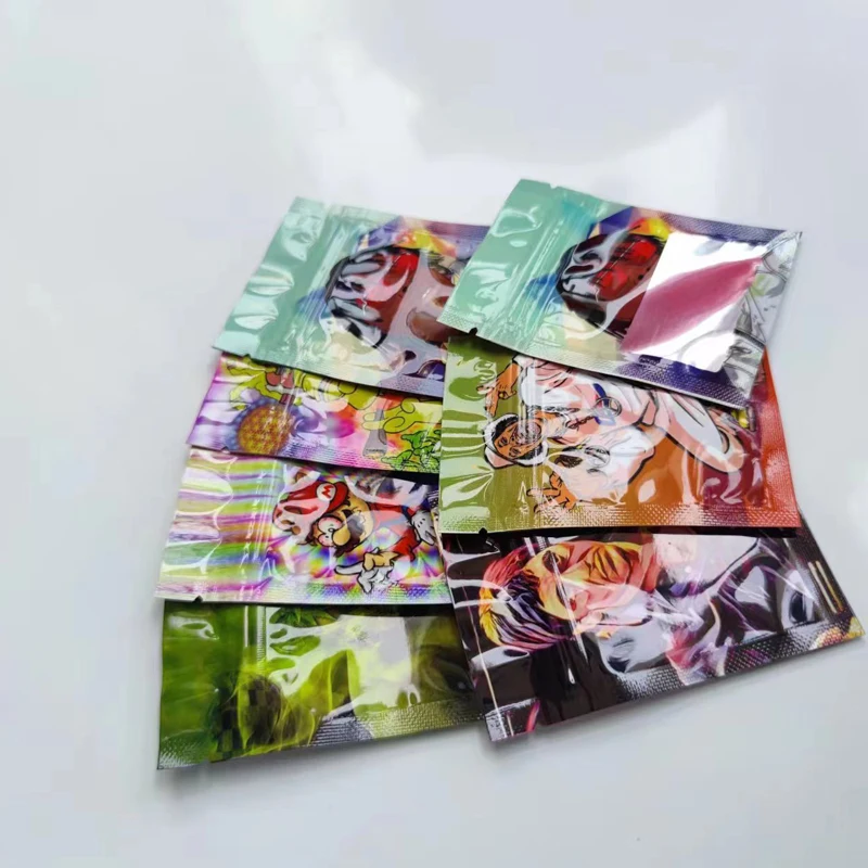 100pcs Cartoon Mylar Bags 1 Grams Cookies Packaging Zip Lock Pouches 6x8 CM Customized Printed Plastic Bag With Window Wholesale
100pcs Cartoon Mylar Bags 1 Grams Cookies Packaging Zip Lock Pouches 6x8 CM Customized Printed Plastic Bag With Window Wholesale