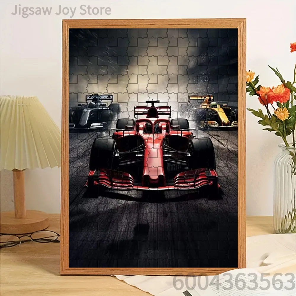 Paper Jigsaw Puzzle Formula 1 Racing Car Scene with Red Black and Yellow Race Cars Motorsport Artwork Brain Teaser
Paper Jigsaw Puzzle Formula 1 Racing Car Scene with Red Black and Yellow Race Cars Motorsport Artwork Brain Teaser