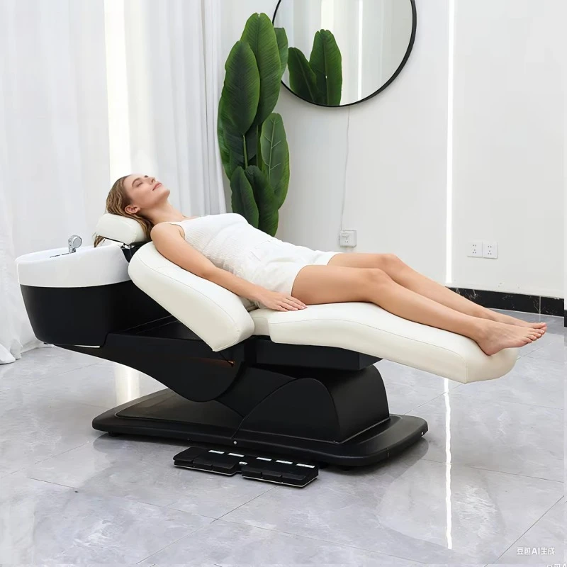 Head Spa Head Water Therapy Shampoo Bowls and Chairs Electric Back Shampoo Chair Massage Shampoo Chair
Head Spa Head Water Therapy Shampoo Bowls and Chairs Electric Back Shampoo Chair Massage Shampoo Chair