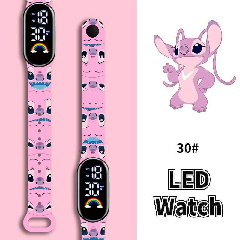 Disney Cartoon Stitch Children Watches Girls Fashion Bracelet LED Women Watch Kids Electronic Digital Waterproof Clock
Disney Cartoon Stitch Children Watches Girls Fashion Bracelet LED Women Watch Kids Electronic Digital Waterproof Clock