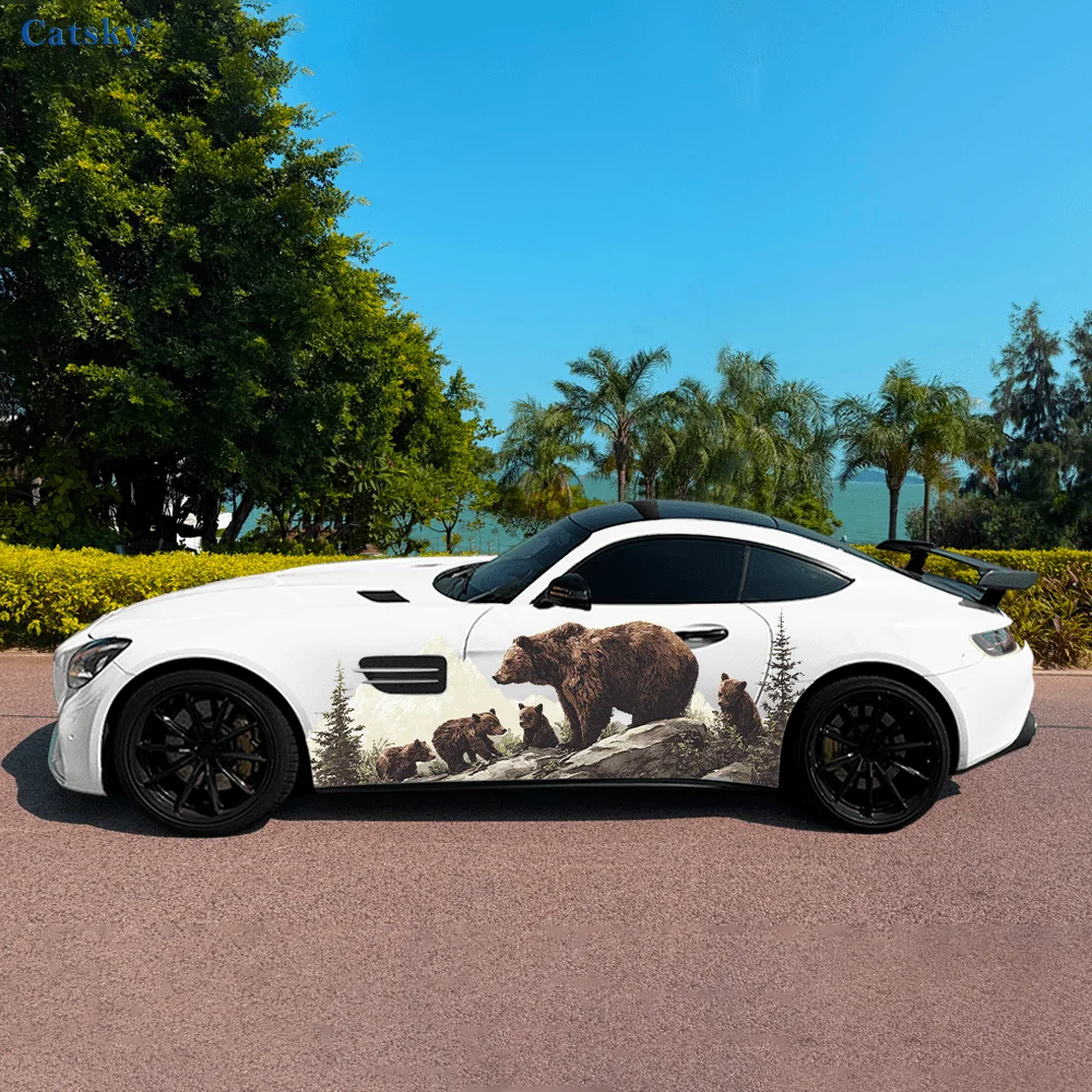 Brown Bears Cedar Tree Stone Car Side Sticker Decor,PVC Waterproof Scratch Resistant Decal,Car Protection,Auto Accessories Gift
Brown Bears Cedar Tree Stone Car Side Sticker Decor,PVC Waterproof Scratch Resistant Decal,Car Protection,Auto Accessories Gift