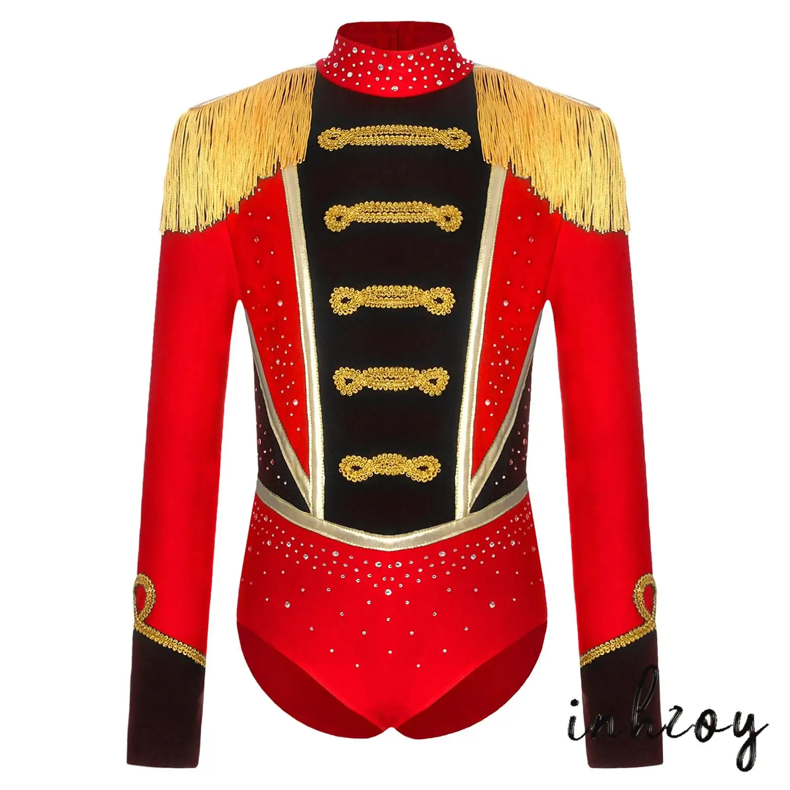 Kids Girls Radiant Fancy Dress Bodysuit Mixed Textures And Body Contouring Design Circus Leotard for Halloween Stage Performance
Kids Girls Radiant Fancy Dress Bodysuit Mixed Textures And Body Contouring Design Circus Leotard for Halloween Stage Performance