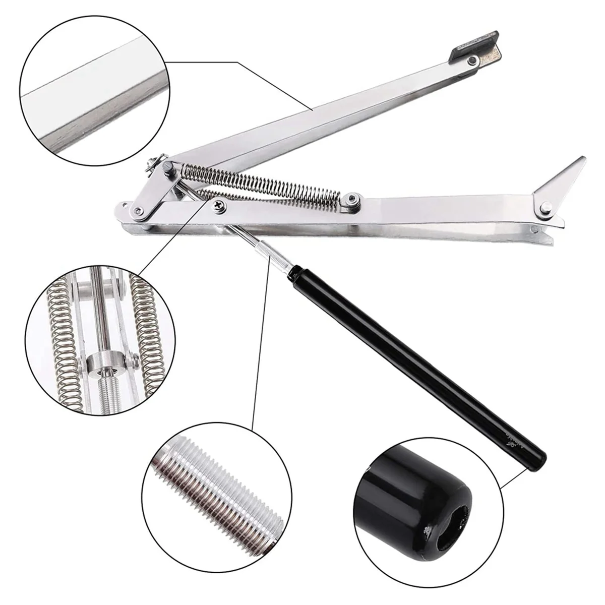 ABKM Greenhouse Window Opener 14Kg Max Lifting Capacity Automatic Greenhouse Window Regulator Suitable for All Greenhouse
ABKM Greenhouse Window Opener 14Kg Max Lifting Capacity Automatic Greenhouse Window Regulator Suitable for All Greenhouse