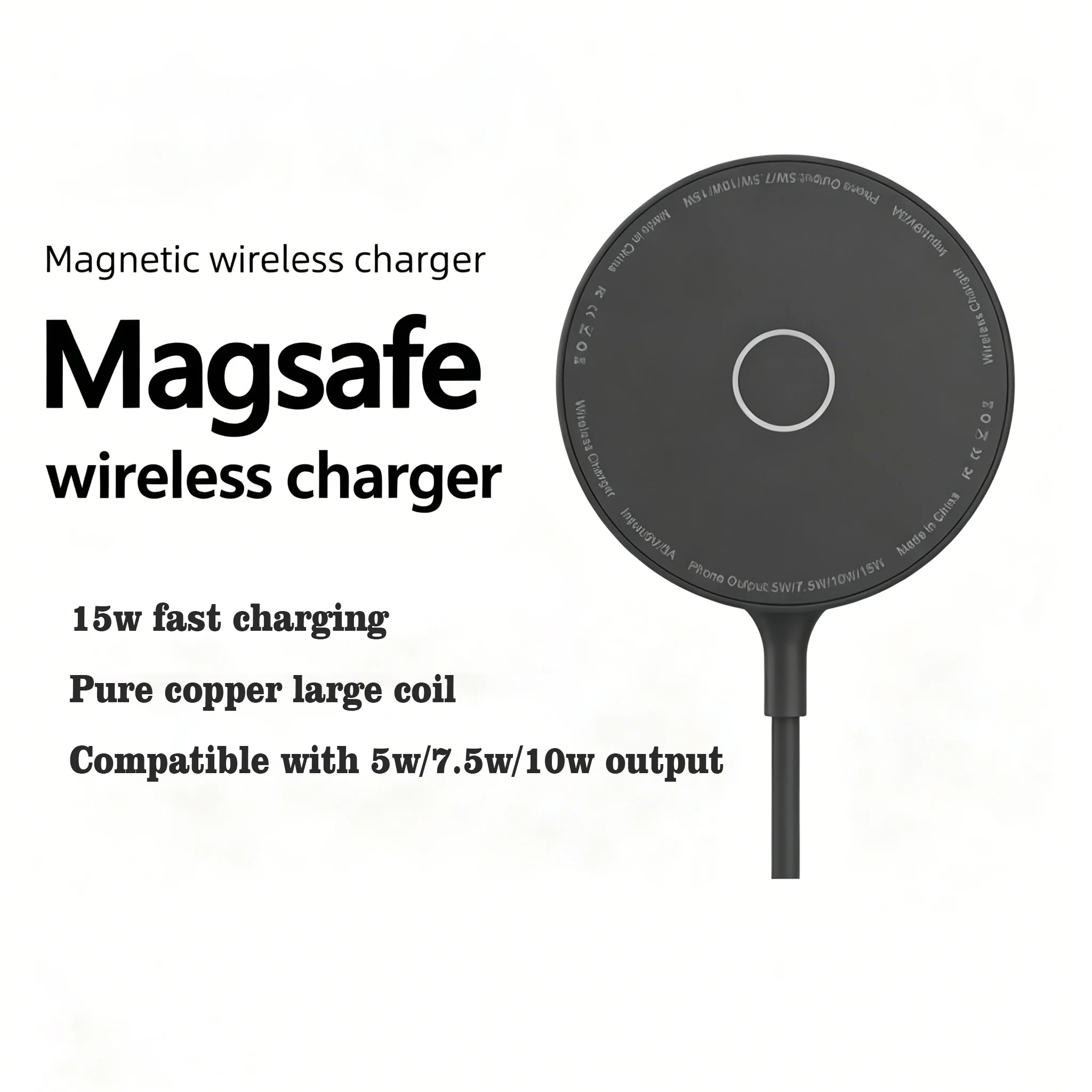 15W Magnetic Qi Wireless Chargers Fast Charging for Phone 14 13 12 Pro Max PD Fast Charging For Xiaomi Pad Adapter
15W Magnetic Qi Wireless Chargers Fast Charging for Phone 14 13 12 Pro Max PD Fast Charging For Xiaomi Pad Adapter