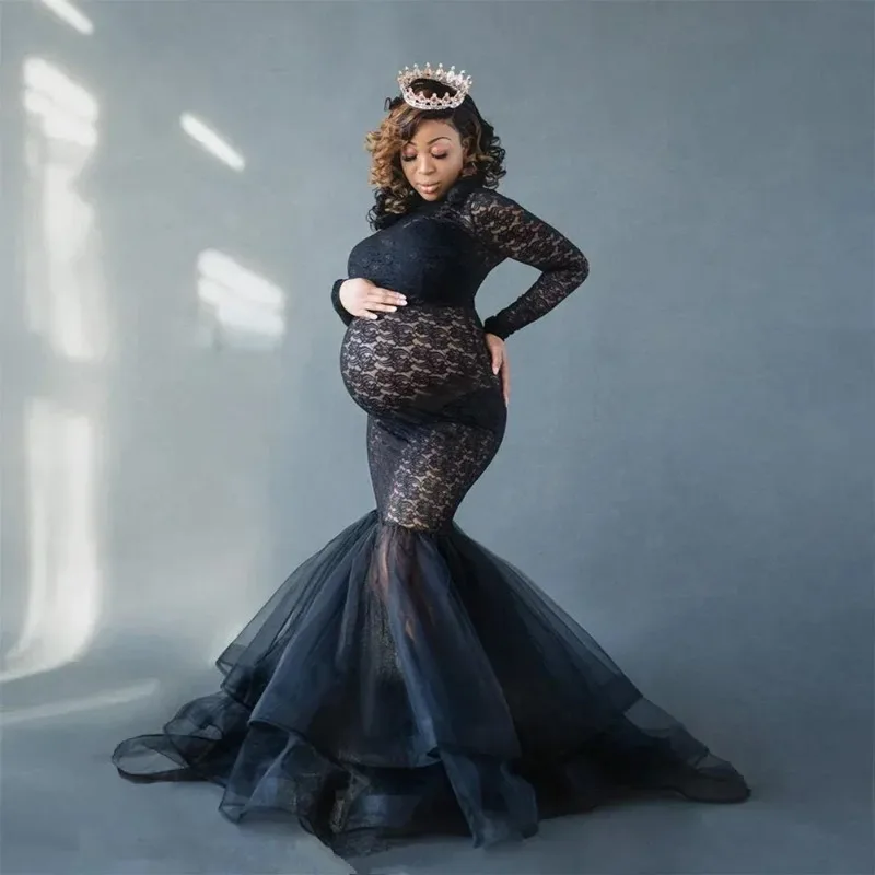 New Black Sexy Maternity Dresses for Photo Shoot Pregnant Women Long Sleeve Turtleneck Photography Dress Pregnancy Dress
New Black Sexy Maternity Dresses for Photo Shoot Pregnant Women Long Sleeve Turtleneck Photography Dress Pregnancy Dress