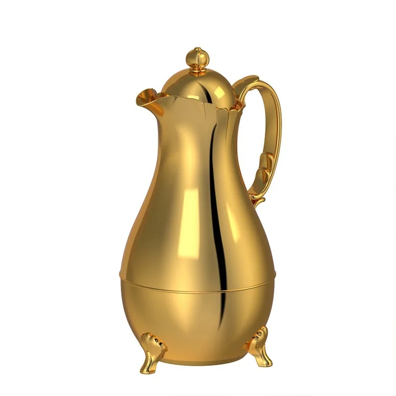 High-End Insulated Coffee Pot Set, Golden Kettle, Long-Lasting Thermos, Middle Eastern Style
High-End Insulated Coffee Pot Set, Golden Kettle, Long-Lasting Thermos, Middle Eastern Style